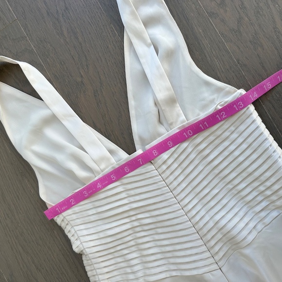 Reformation Arianwen Satin Gown Dress Wedding Bridal Fior Di Latte Sz 4 w/ tags - Picture 10 of 14